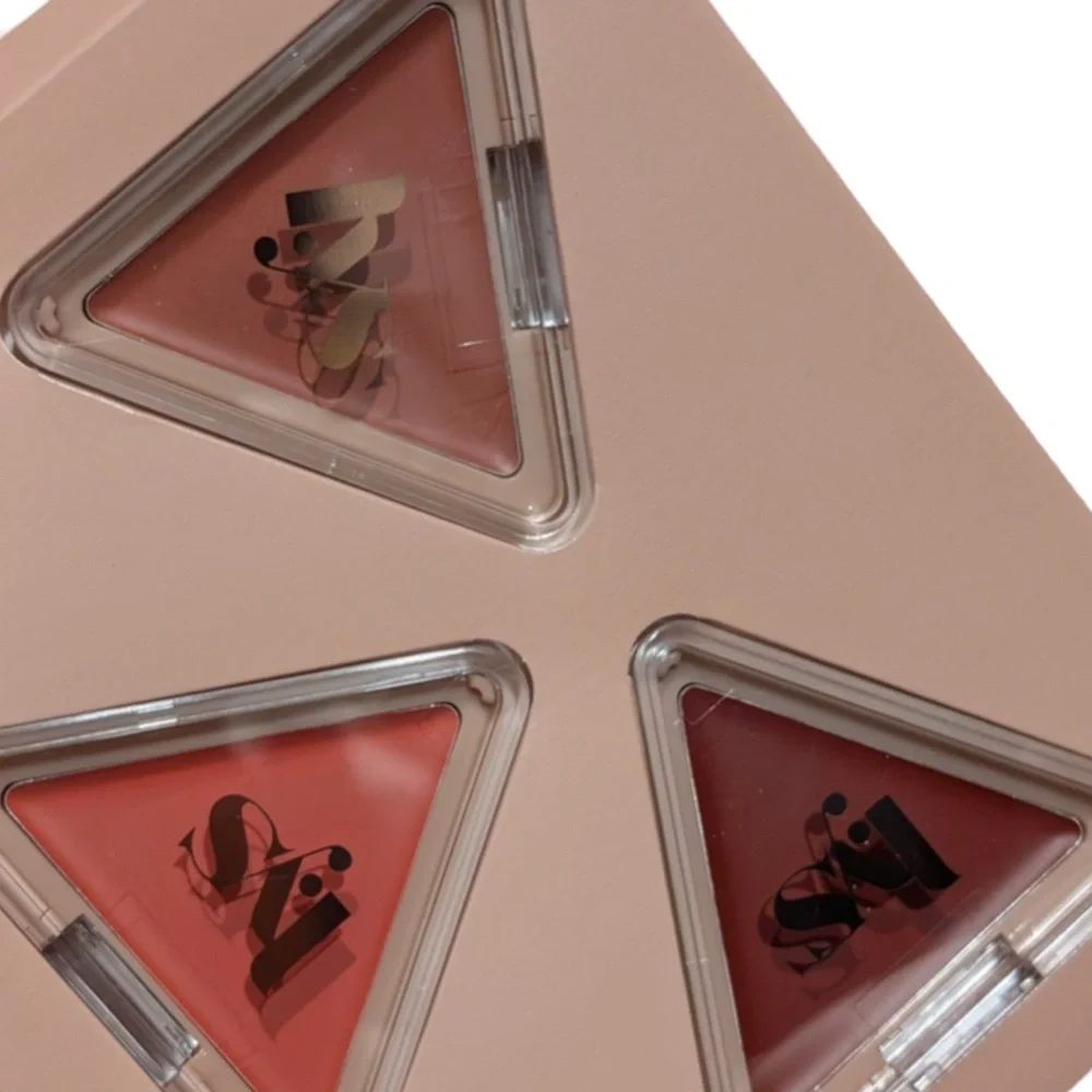 💎 LYS Beauty Deluxe Higher Standard Satin Matte Cream Blush Trio New In Box